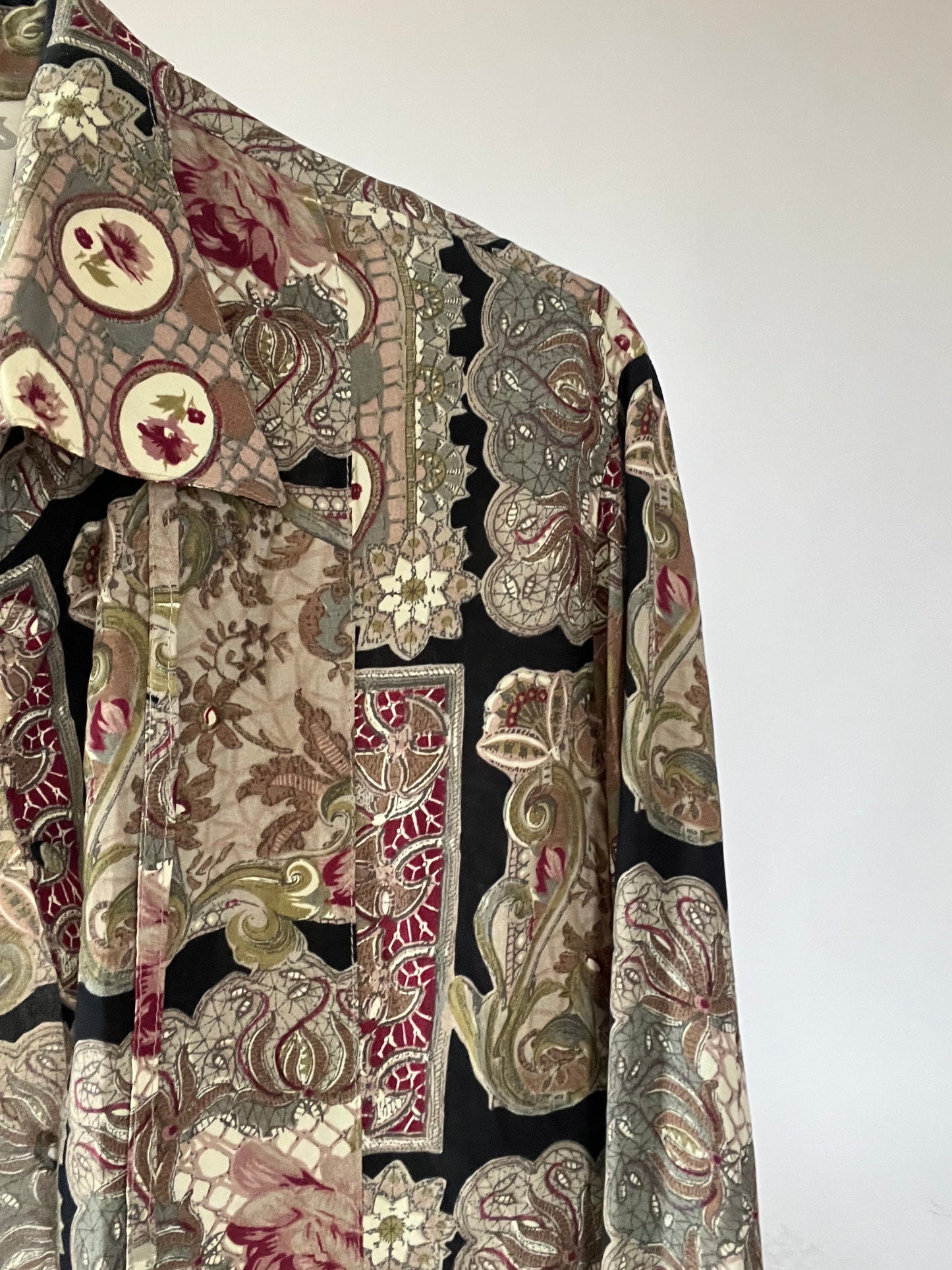 Chemise vintage à motif