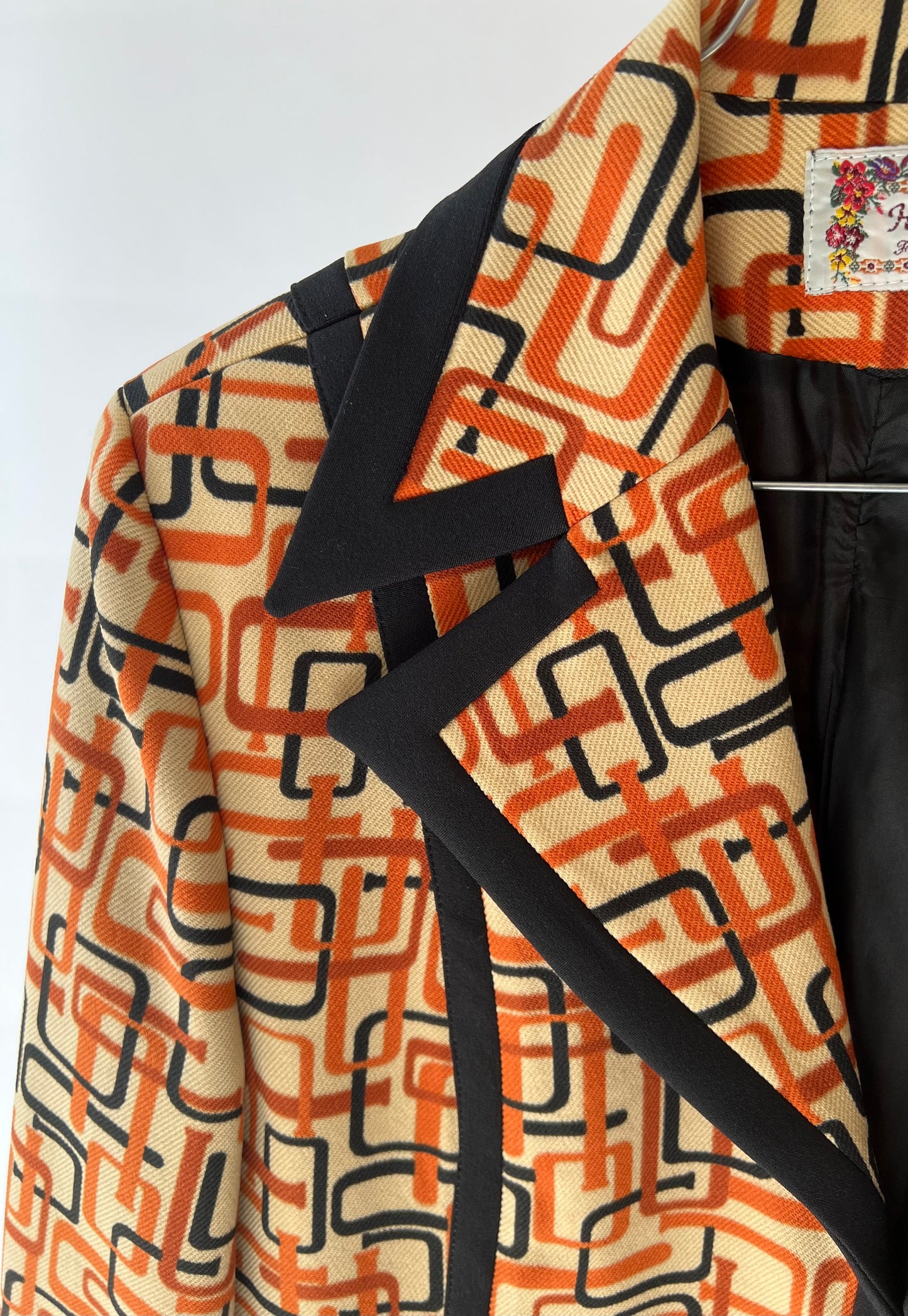 Veste vintage style année 70