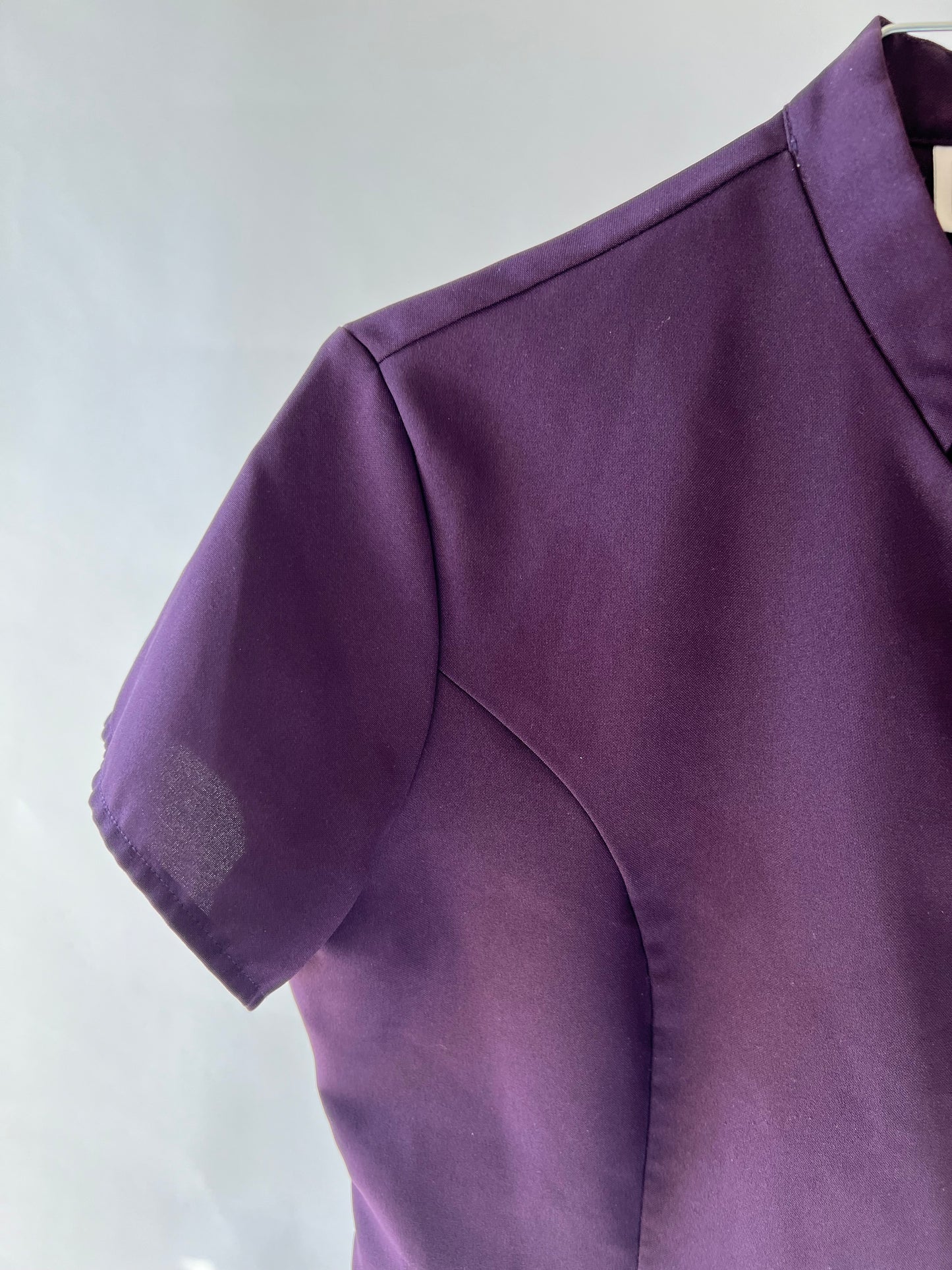 Chemise/veste vintage violette