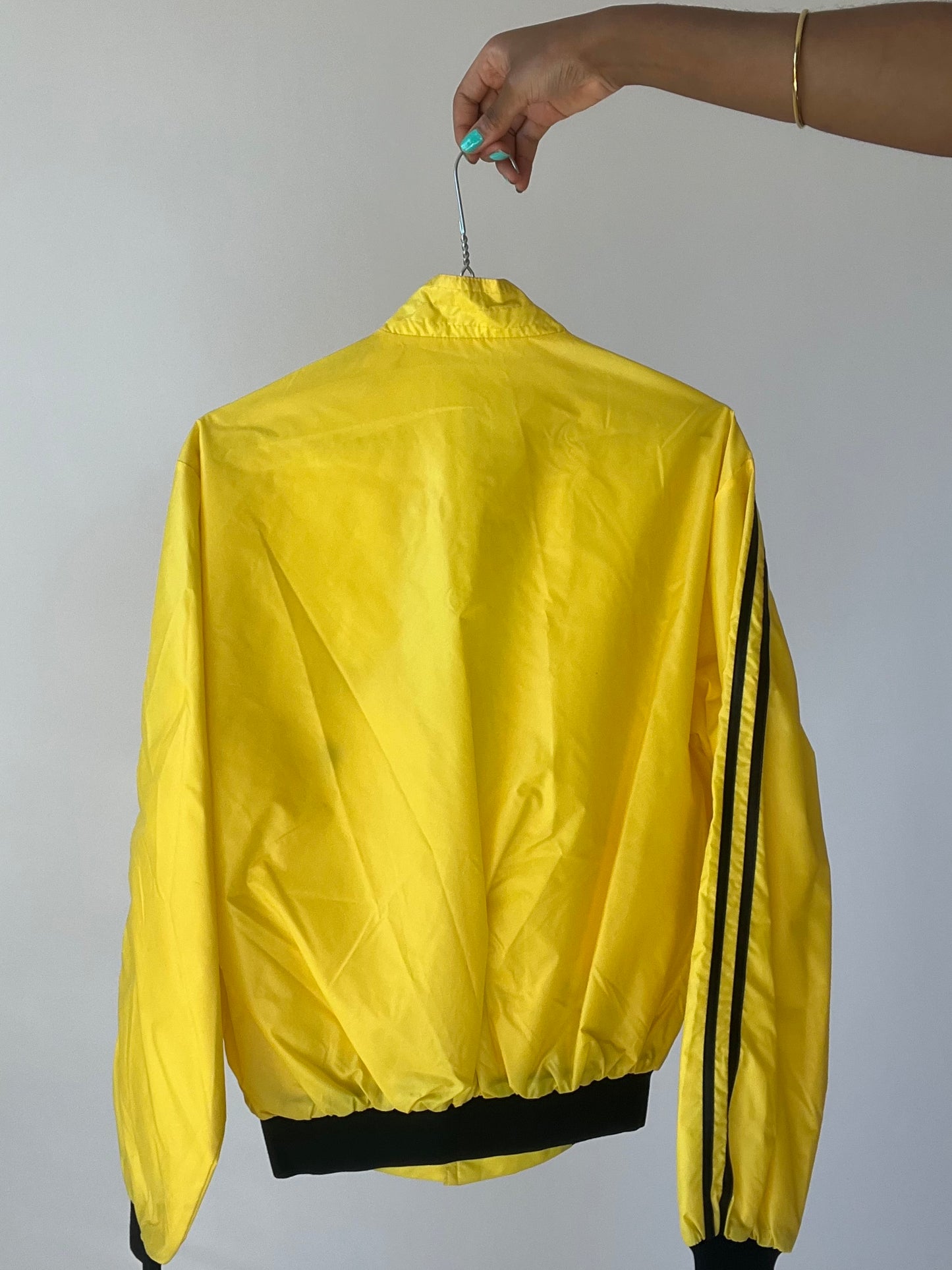 Gilet sportwear vintage jaune