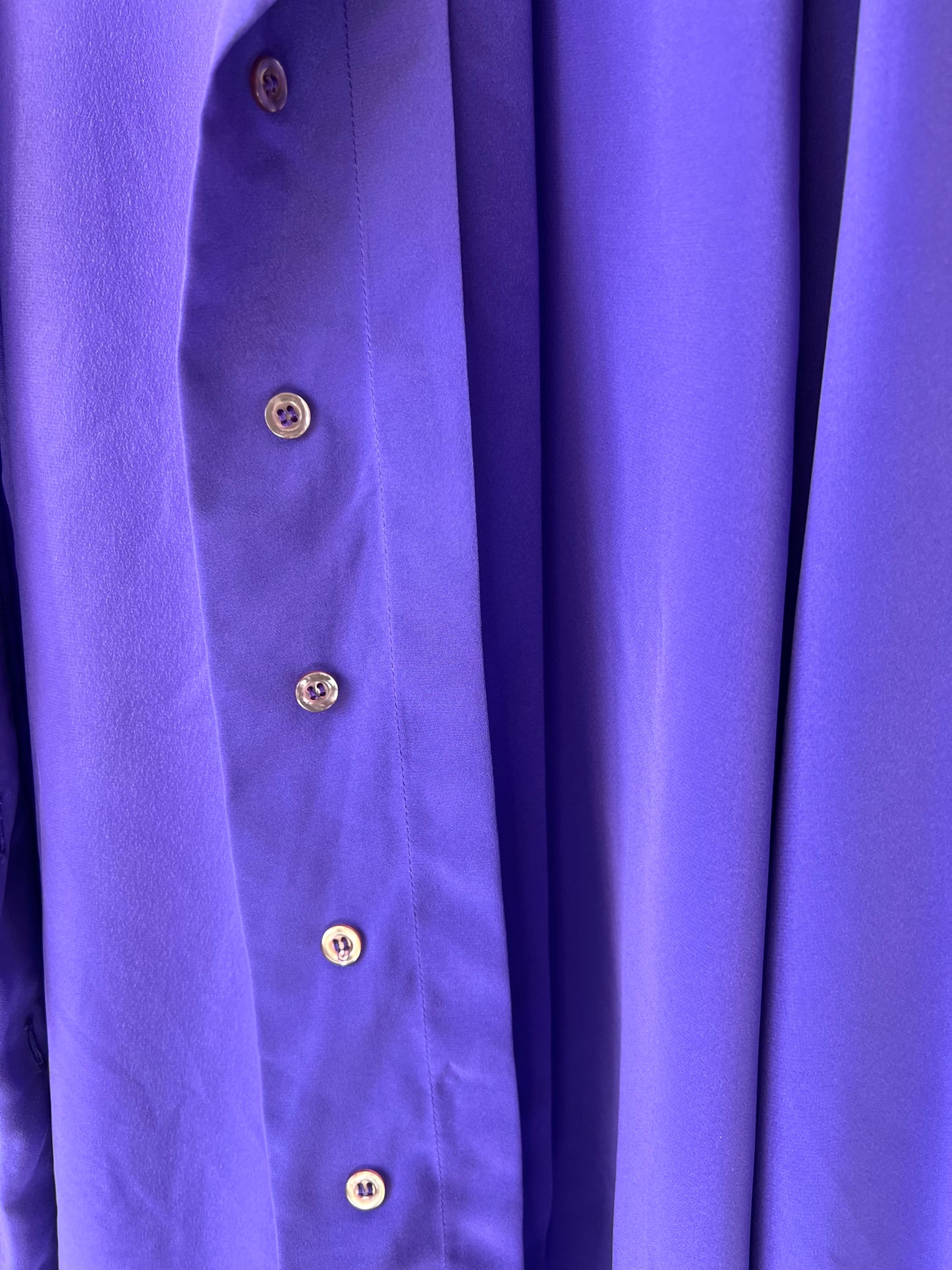 Chemise vintage violette