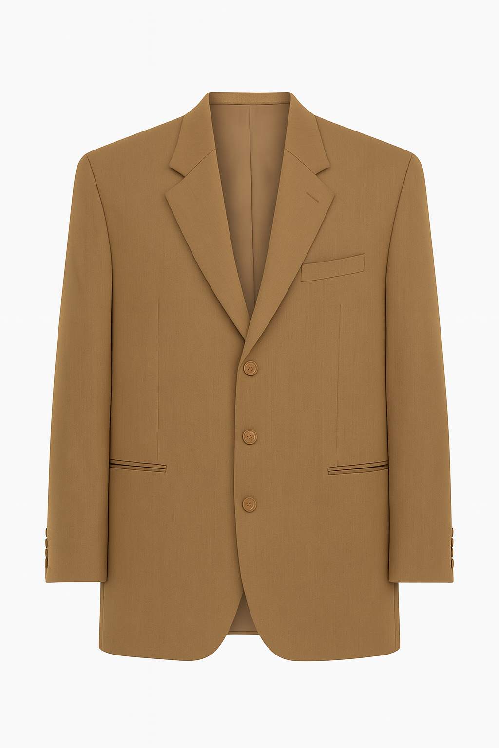 Blazer oversize marron