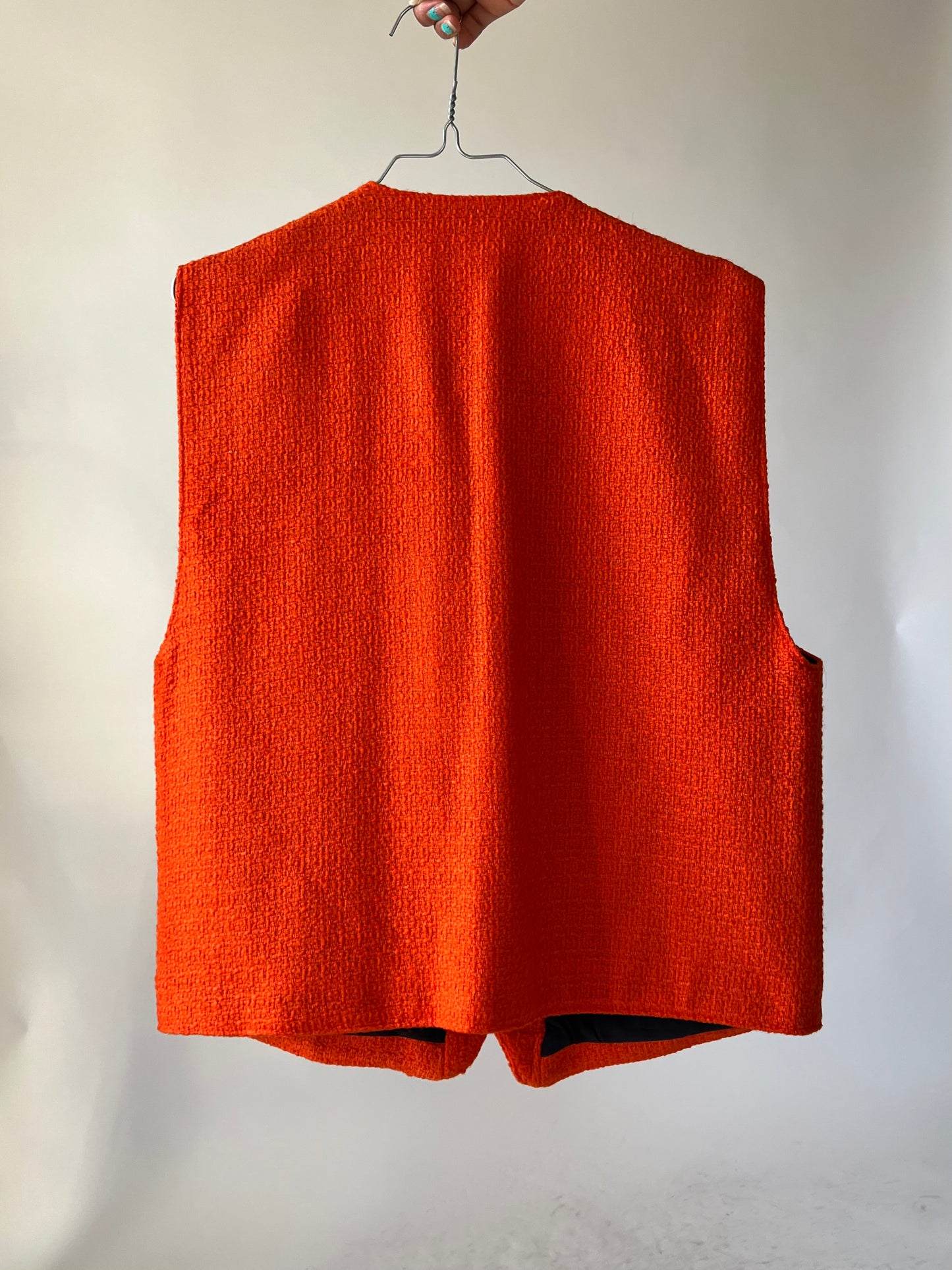 Veste sans manche orange