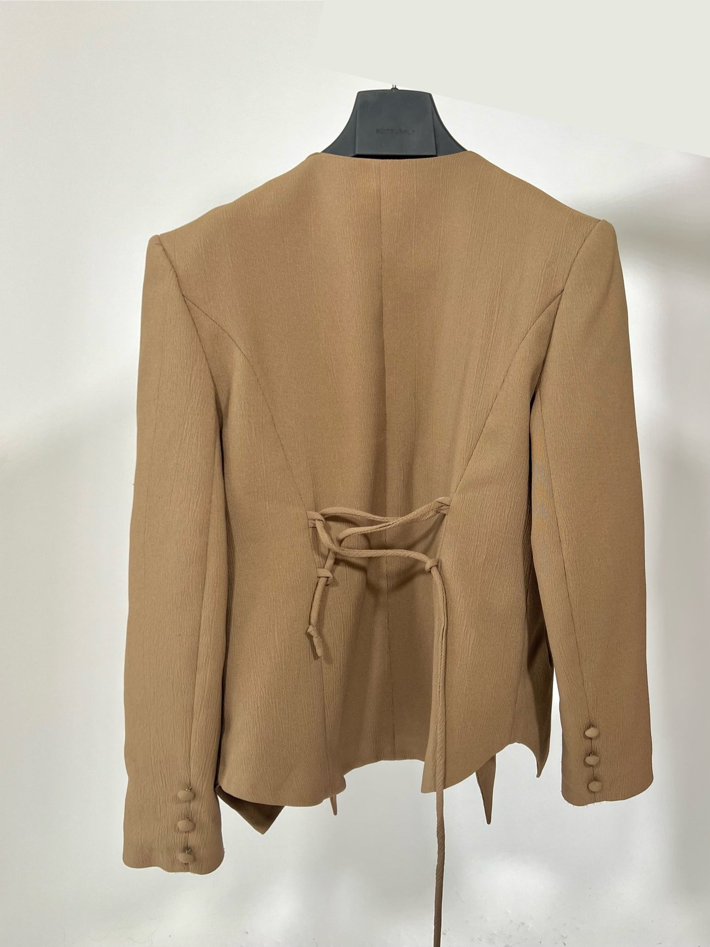 Blazer vintage marron cintré