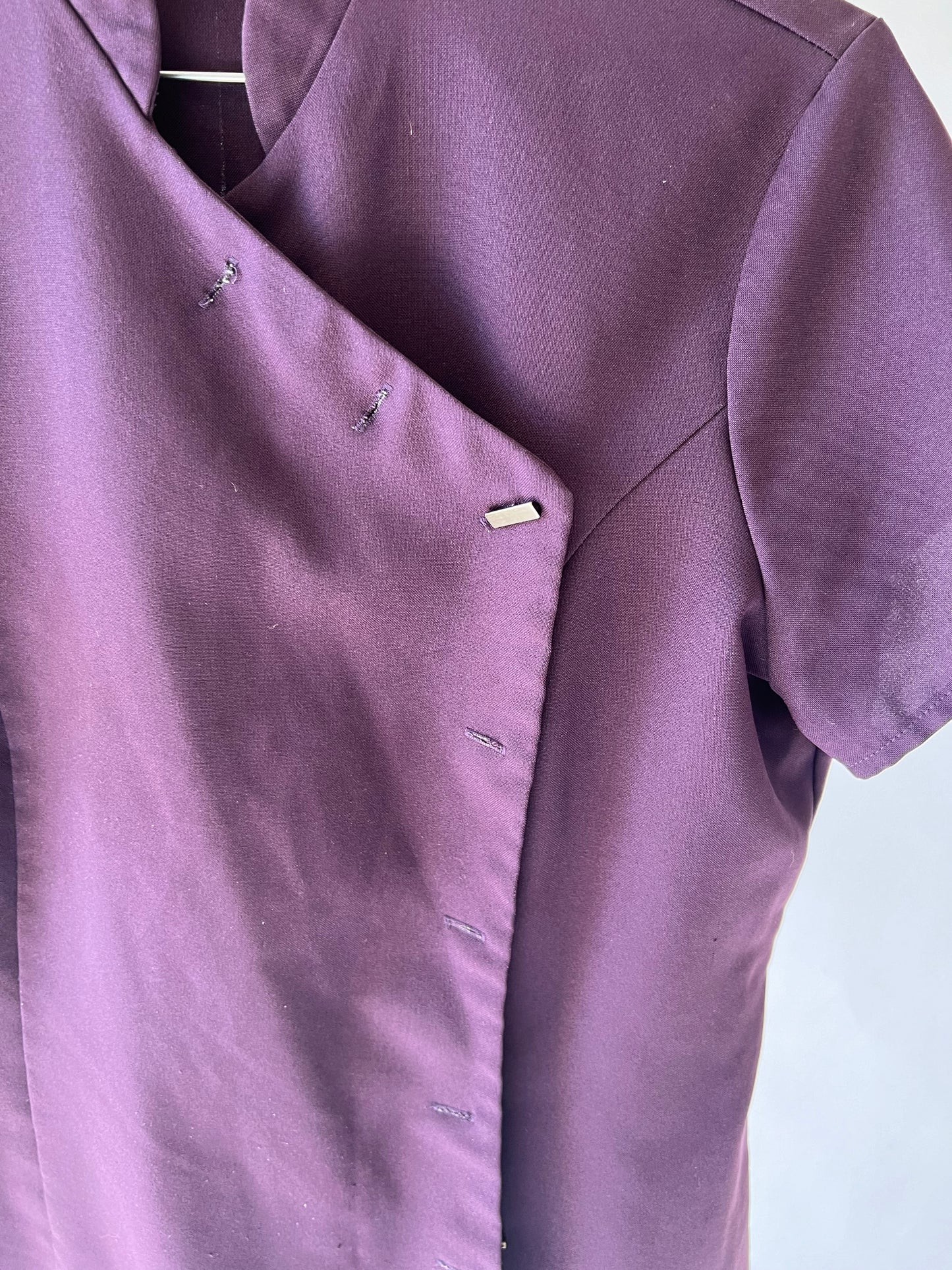 Chemise/veste vintage violette
