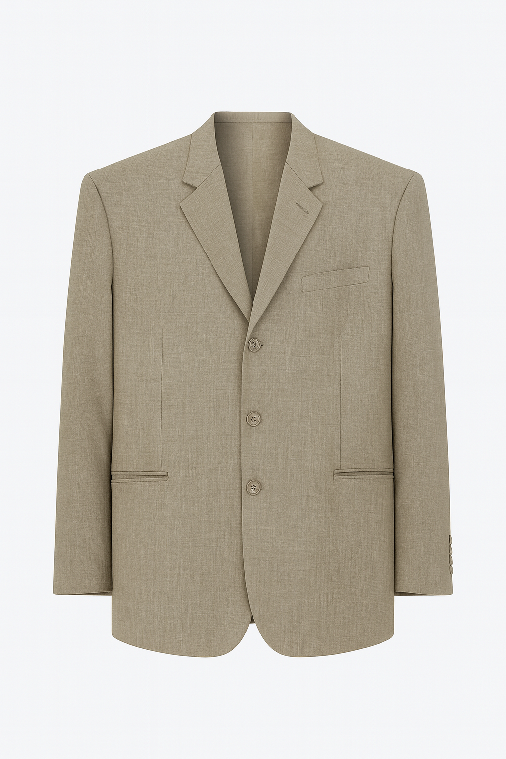 Blazer oversize gris clair