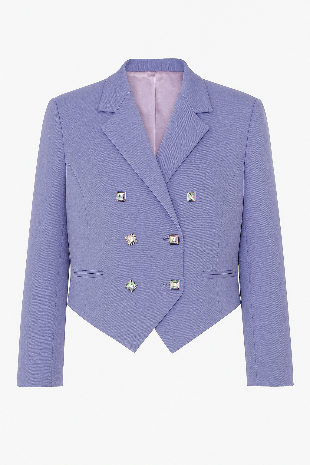 Veste croisé vintage lila