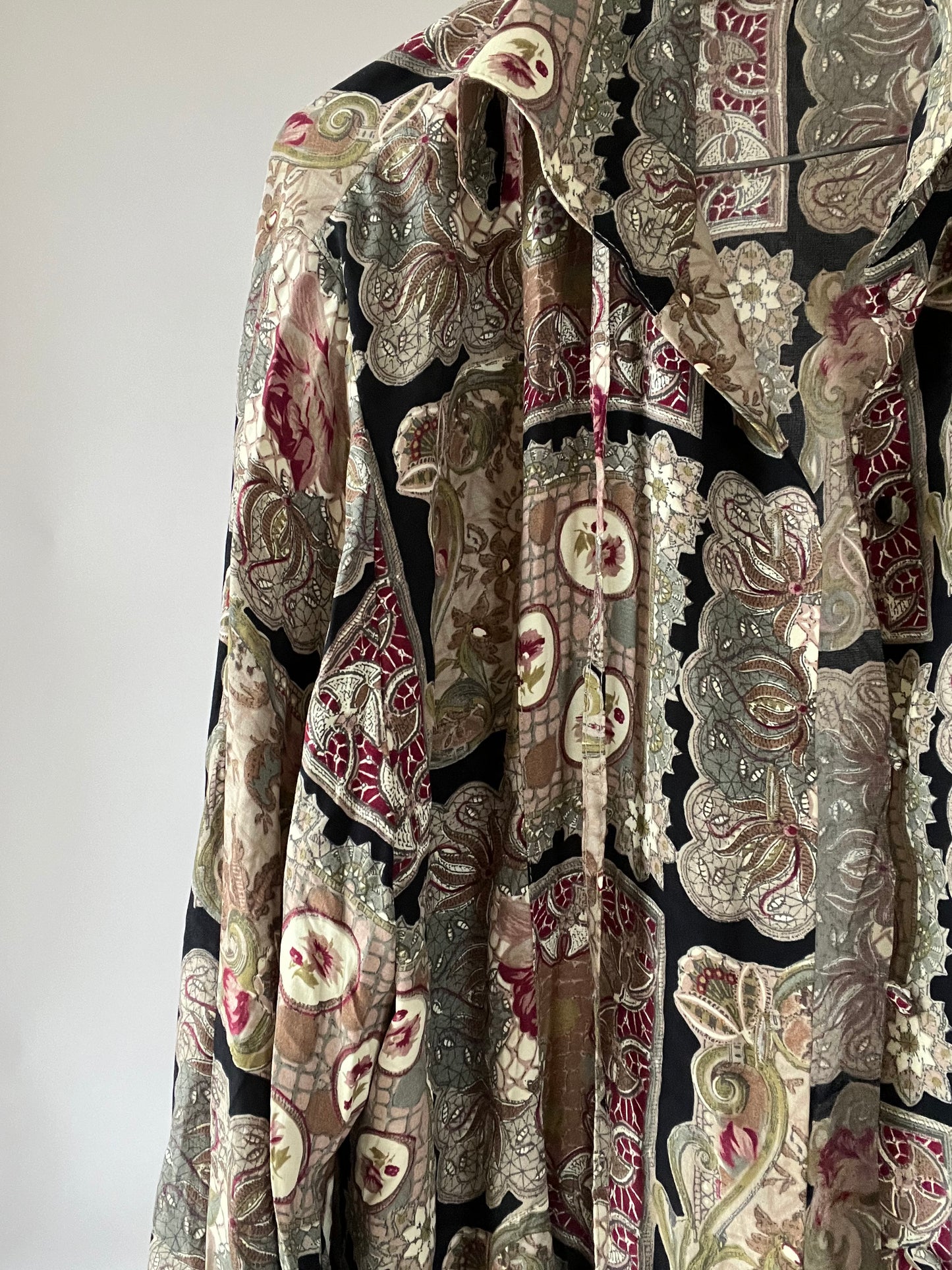 Chemise vintage à motif