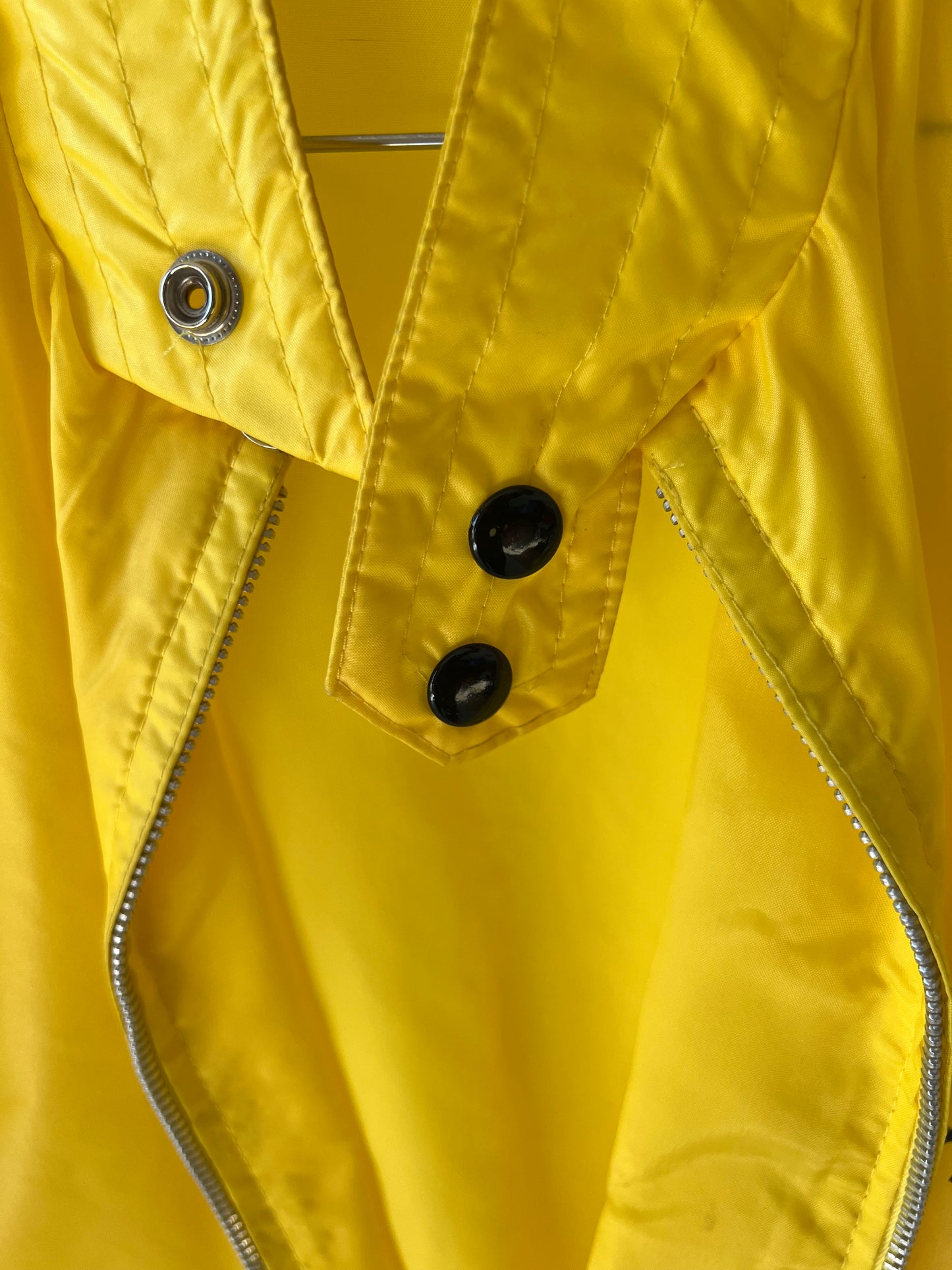 Gilet sportwear vintage jaune