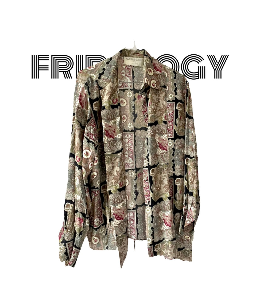 Chemise vintage à motif