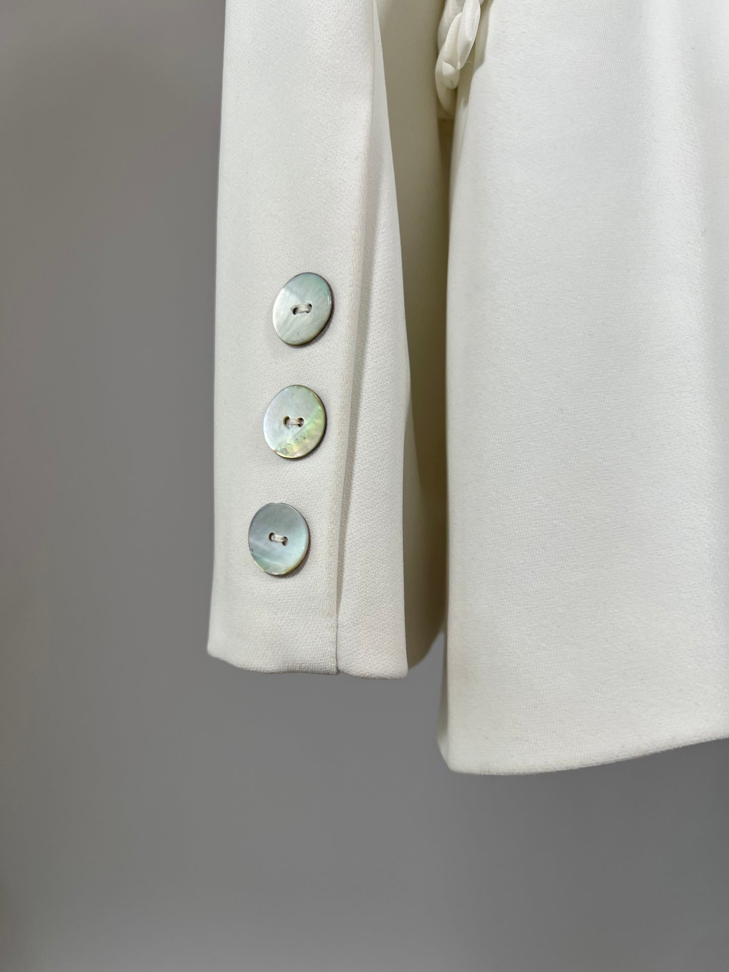 Blazer blanc cintrée