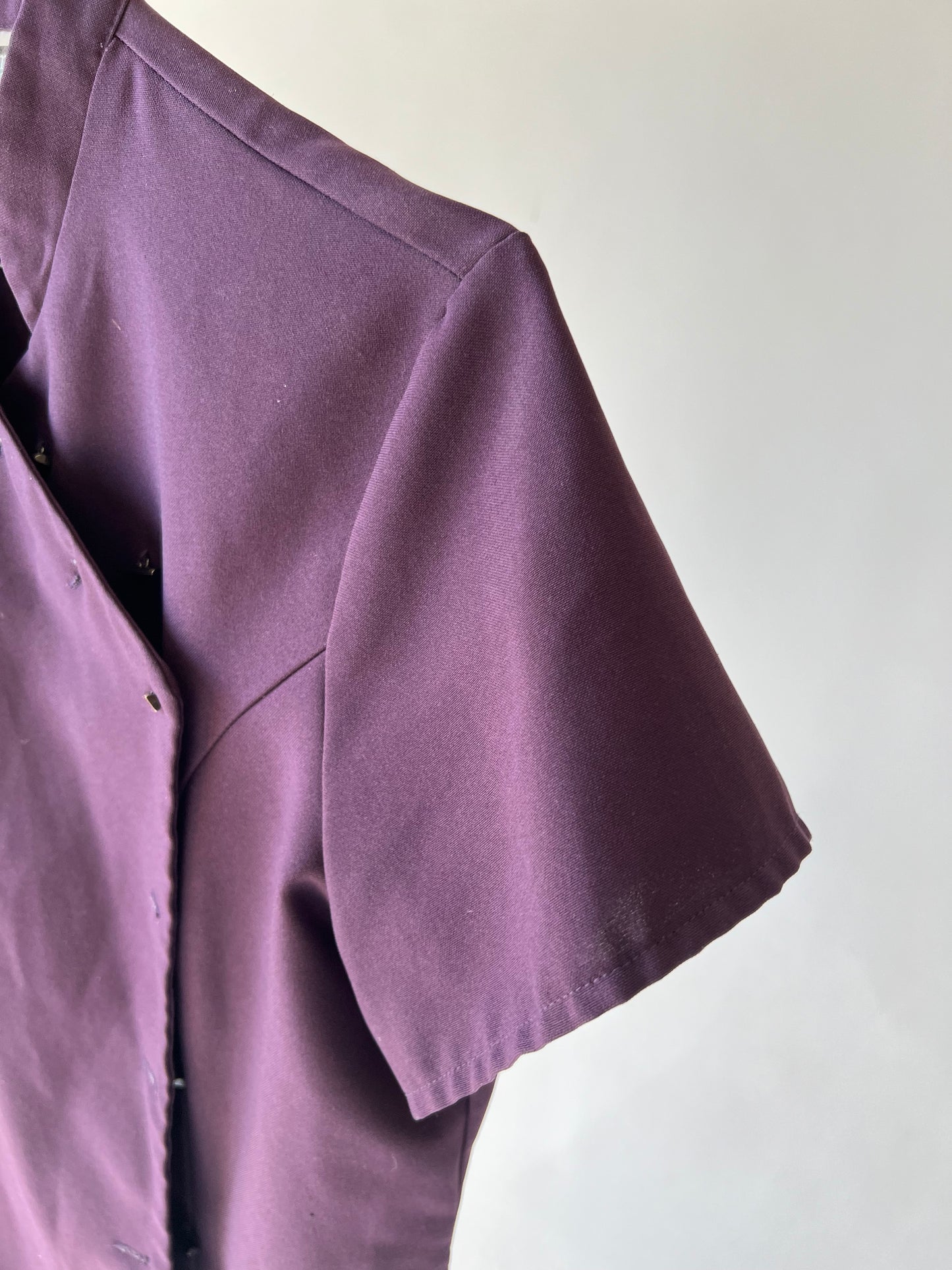 Chemise/veste vintage violette