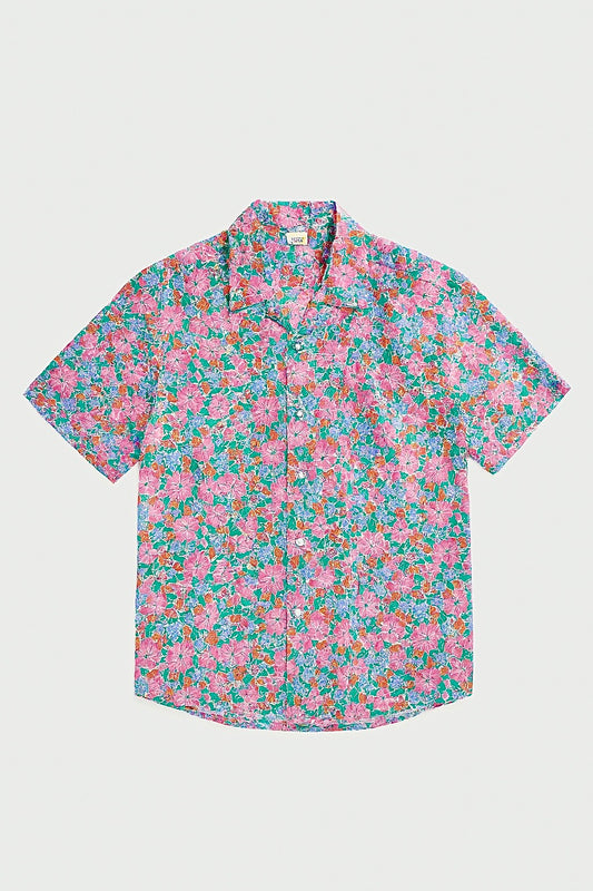 Chemise à motif floral