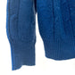 Pull vintage bleu