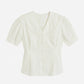 Chemise vintage blanche manche bouffante