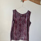 Top à sequin mauve