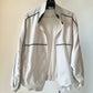 Gilet sportwear blanc oversize