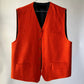 Veste sans manche orange