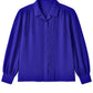 Chemise vintage violette