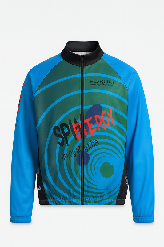 Veste vintage sportwear colorée