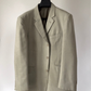 Blazer oversize gris clair