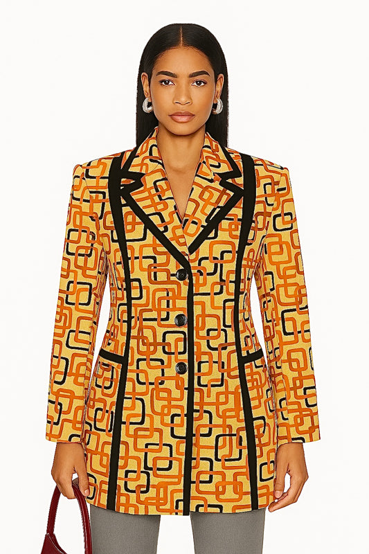 Veste vintage style année 70