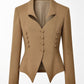 Blazer vintage marron cintré