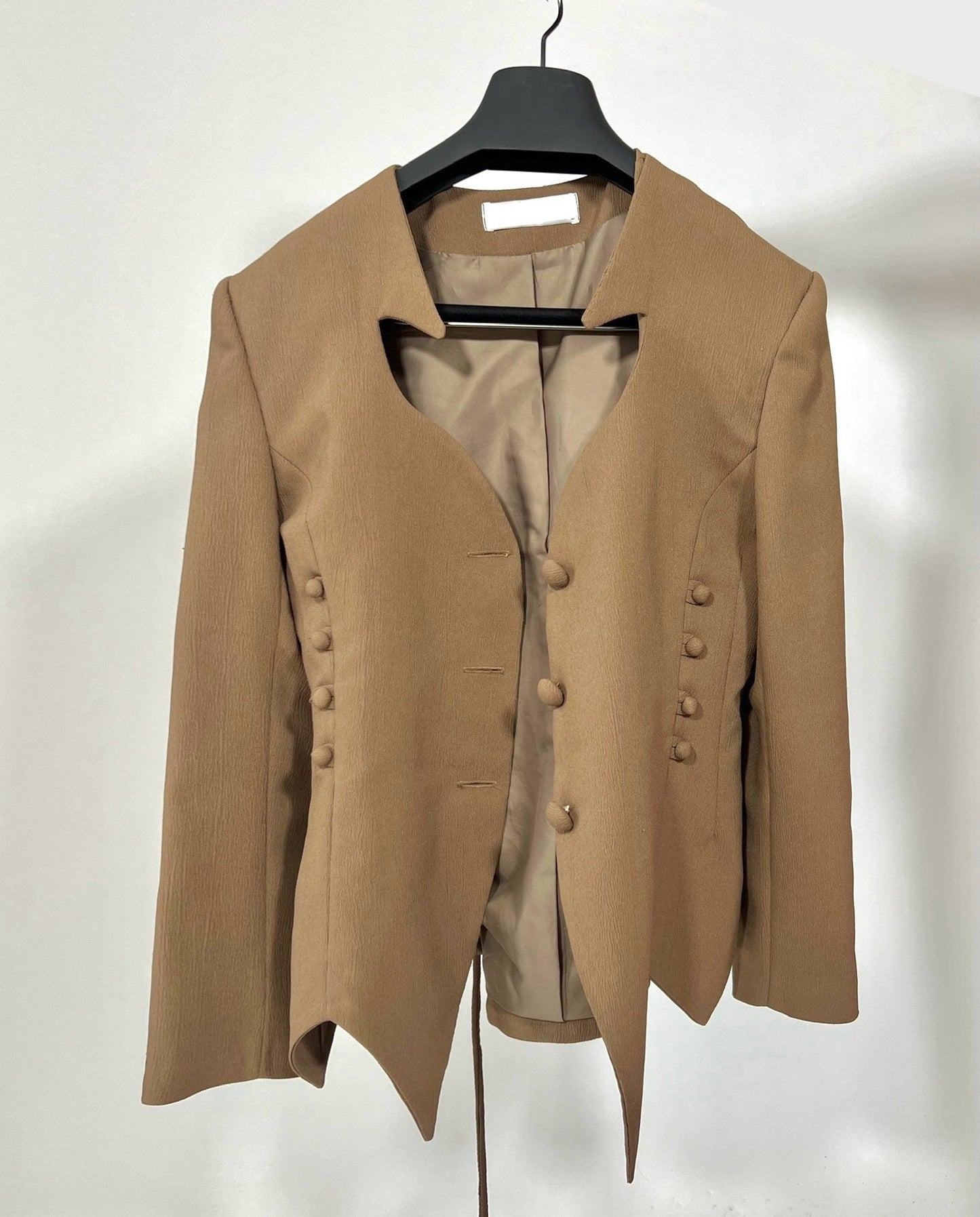 Blazer vintage marron cintré