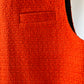 Veste sans manche orange