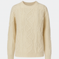 Pull blanc crème