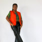Veste sans manche orange