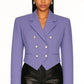 Veste croisé vintage lila