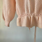 Gilet vintage rose pale