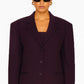 Blazer vintage mauve