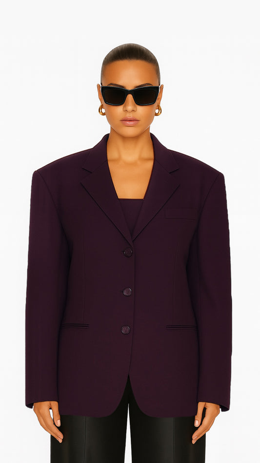 Blazer vintage mauve