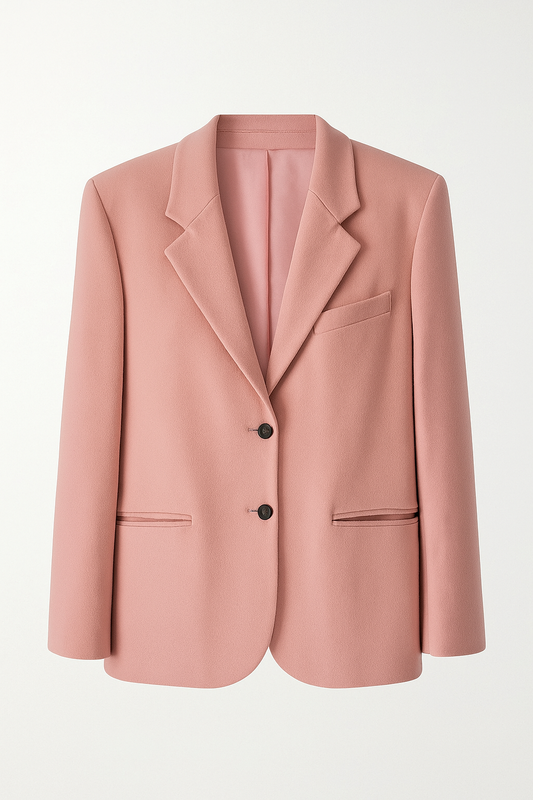 Blazer vintage rose poudré