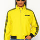 Gilet sportwear vintage jaune