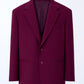 Blazer oversize rouge bordeaux