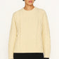 Pull blanc crème