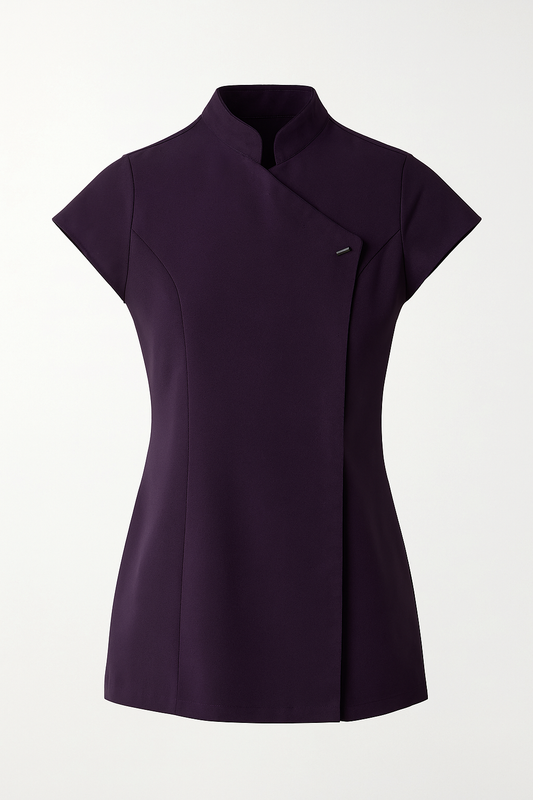 Chemise/veste vintage violette