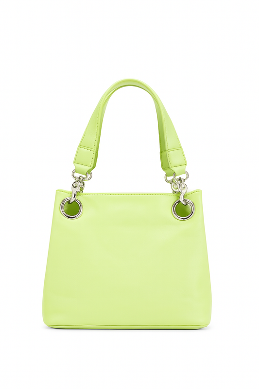 Petit sac à main vintage vert pomme