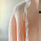 Gilet vintage rose pale