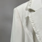 Blazer blanc cintrée
