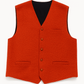 Veste sans manche orange