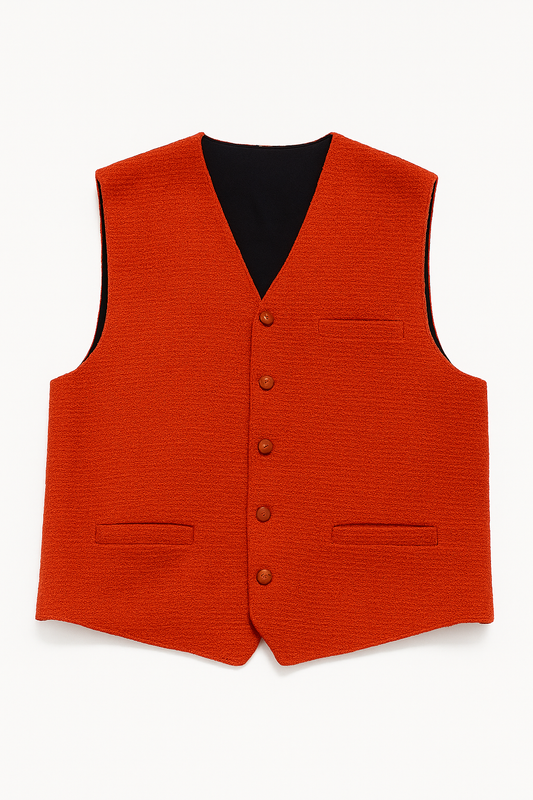 Veste sans manche orange