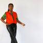 Veste sans manche orange
