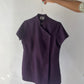 Chemise/veste vintage violette