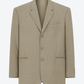 Blazer oversize gris clair