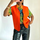 Veste sans manche orange