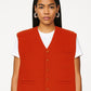 Veste sans manche orange